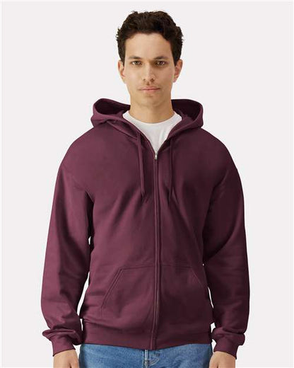 Unisex Softstyle® Full-Zip Hooded Sweatshirt