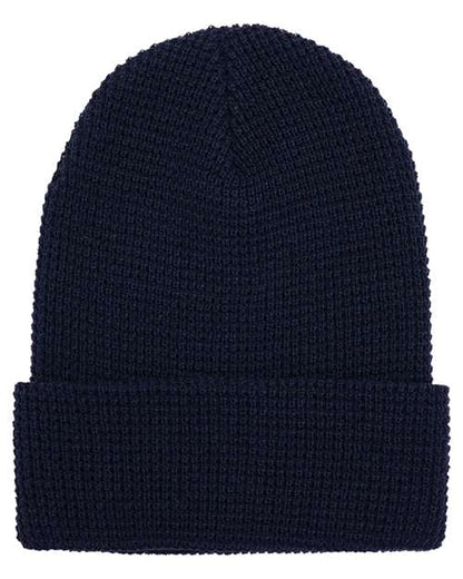 Waffle Cuffed Beanie