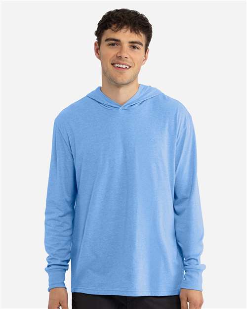 Unisex CVC Hoodie Long Sleeve T-Shirt
