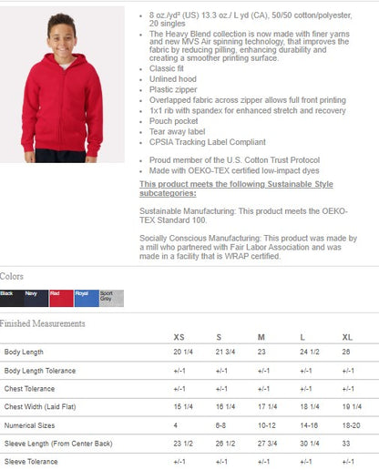 Gildan Zip Hoodie - Custom Ready