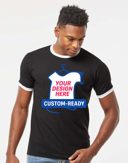 Premium Ring-Spun Ringer Tee